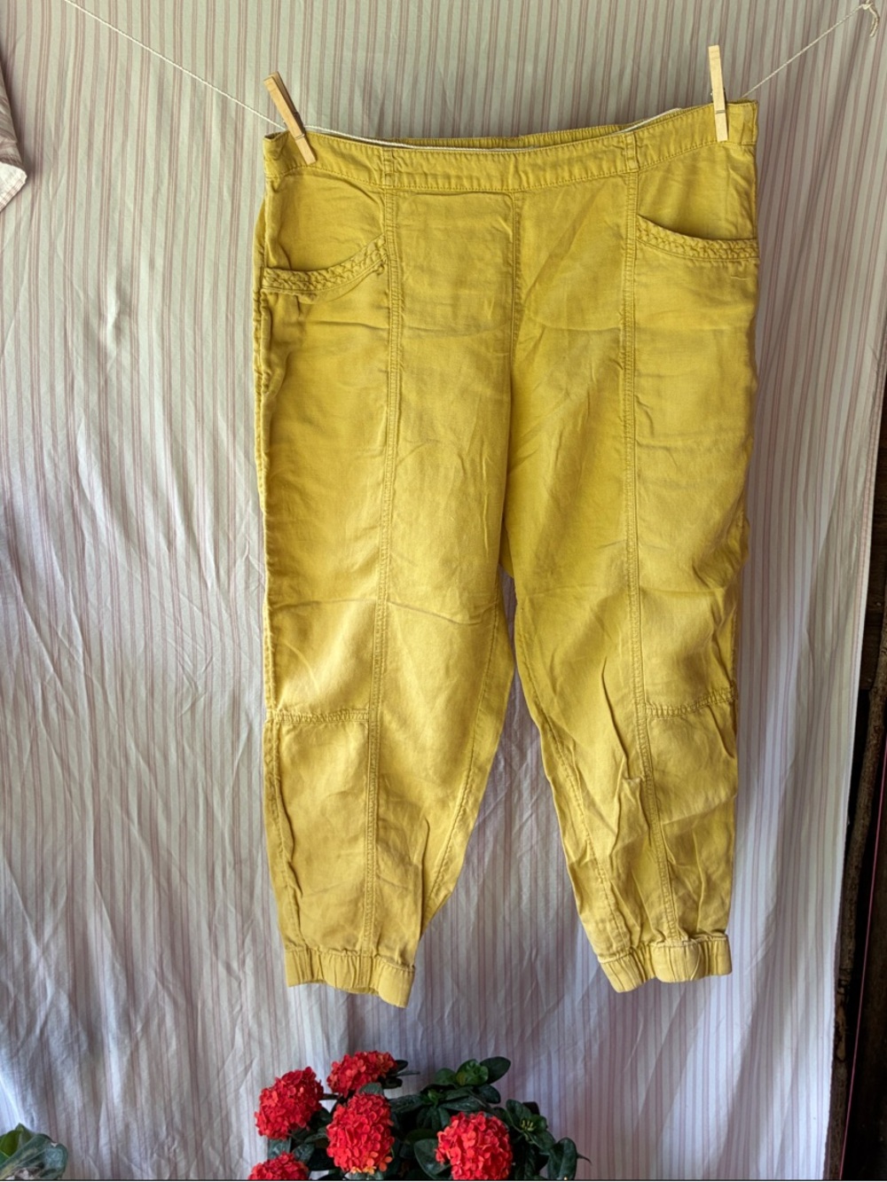 C&C California: Yellow Women’s Casual Jogger Pants XL